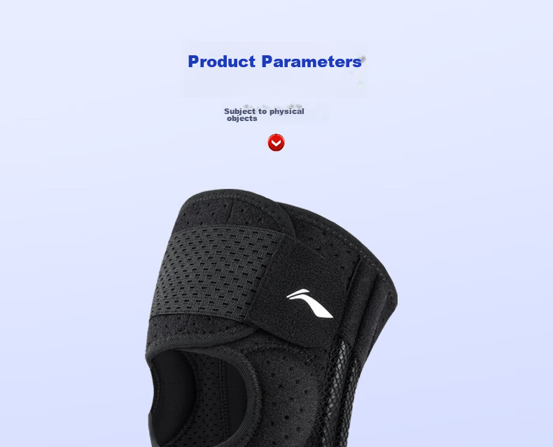 LI-NING Summer Thin Knee Brace Meniscus Injury Sports Protective Joint Knee Support for Men and Women Hiking Basketball Running Walking 15