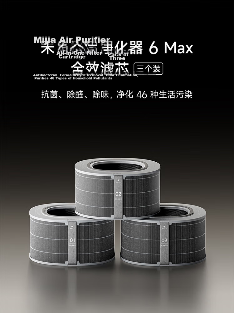 Mi Home Air Purifier 6 Max All-in-One Filter Replacement Accessory 1