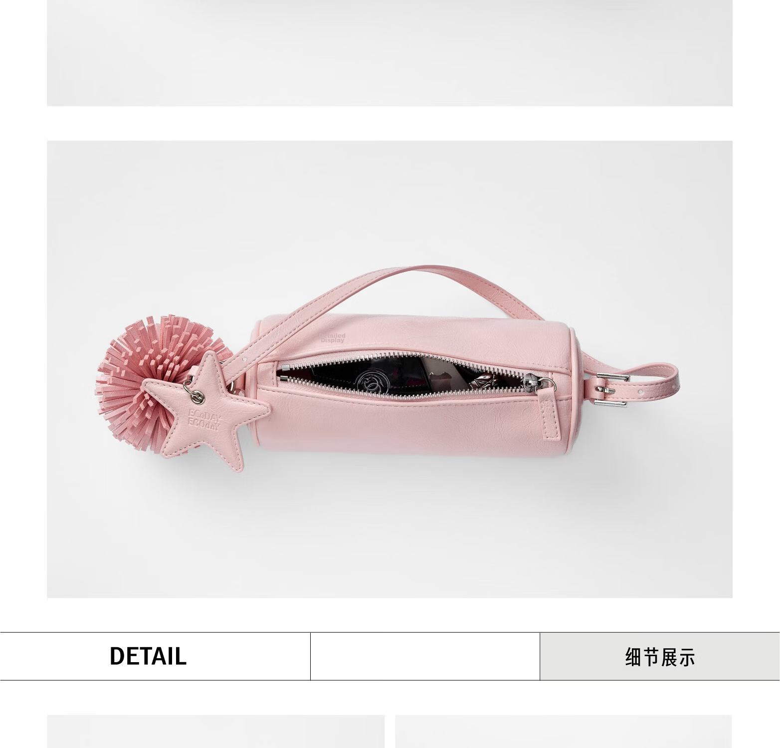 ECODAY Women's Original Design Pen Holder Bag Shoulder Bag Tassel Crossbody Small Bag Birthday Gift for Girlfriend 5