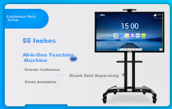HUSHIDA GK-19 Digital Signage Advertising Machine Electronic Menu Multimedia All-in-One Conference Flat Panel Interactive Whiteboard Touch Screen 3