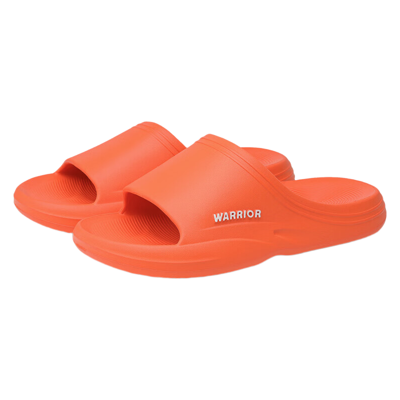 Huili Men's Slippers, Sports Bathroom Indoor And Outdoor Wear, Non-Slip Thick-Soled Sandals, HL0273 Orange Color, Size 46-47