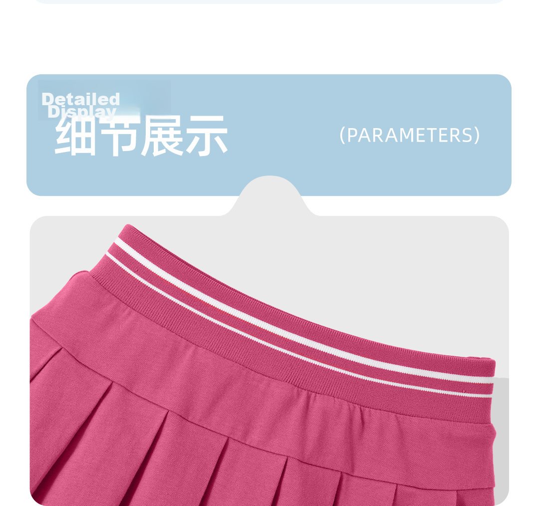 Disney Kids Cartoon Girls Dress 2026 Summer New Sports Children's Skirt Fashionable School Style Girls Pleated Skirt 13