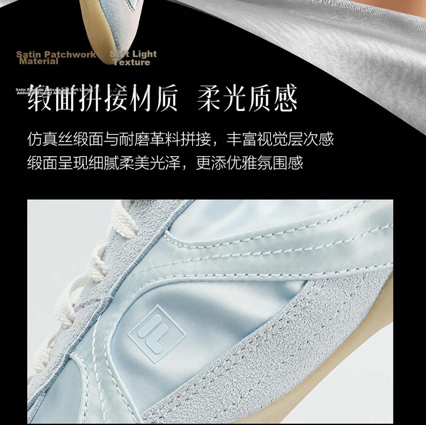 FILA Ballet Shoes Korean Style Sports Luxury Ballet Flats Women's New Football Training Shoes 12