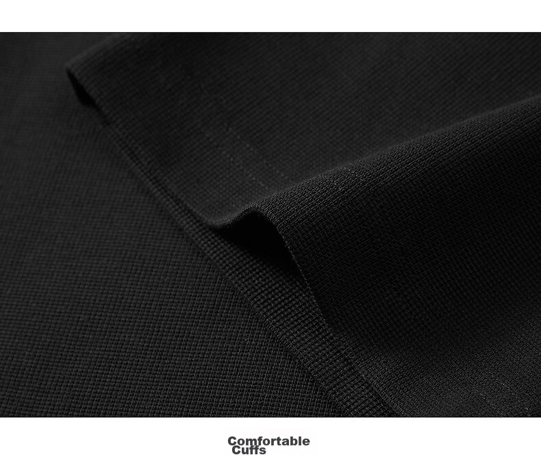 Peacebird Men Polo Shirt BACOG222D Black First Batch 2XL 30