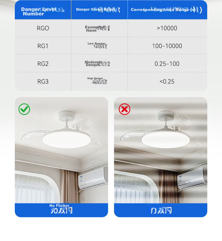 JD Jingzao Yufengzhe Smart Fan Light 42-inch Invisible Full-Spectrum Eye Protection Bedroom Living Room Dining Ceiling Fan Light Integrated 20