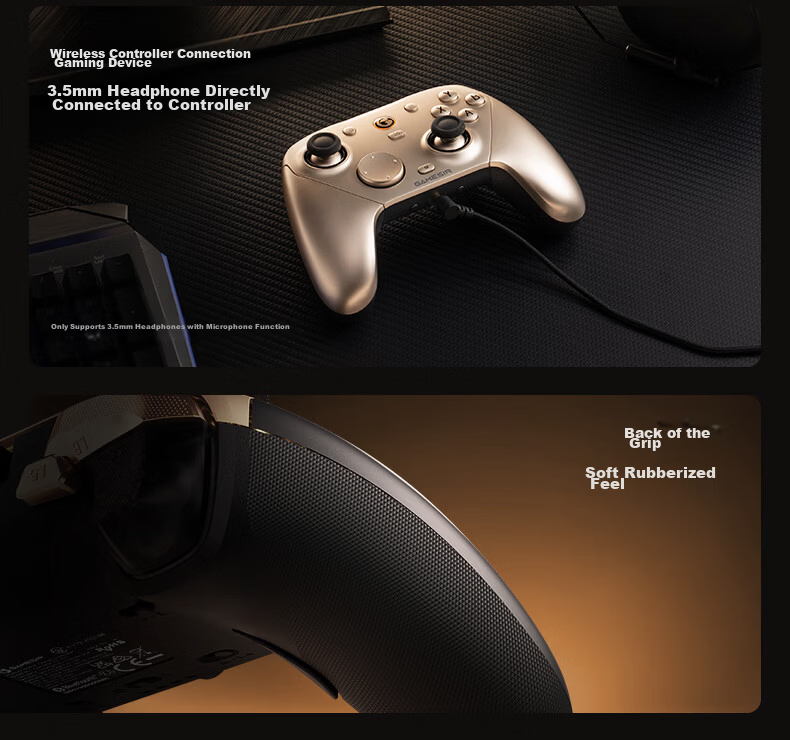 Genshin Little Chicken Uranus G7Pro Wireless Game Controller for Mac Apple 8000Hz 8K Wireless Switch 2 Bluetooth PC Computer Steam Mobile Android Horizon 6 16