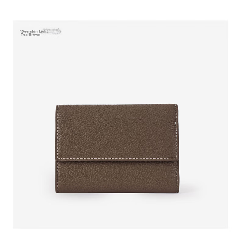 VANESSA HOGAN VH Women's Soft Tanned Cowhide Multi-Card Wallet Coin Purse Birthday Gift for Girlfriend 17