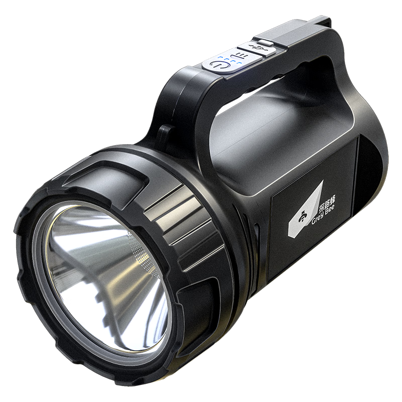 EWPLORE WASP Flashlight, High-Intensity Searchlight, Ultra-Bright And Long-Lasting Illumination, Handheld Lamp, High-Power Patrol Mining Lamp, Anti-Glare