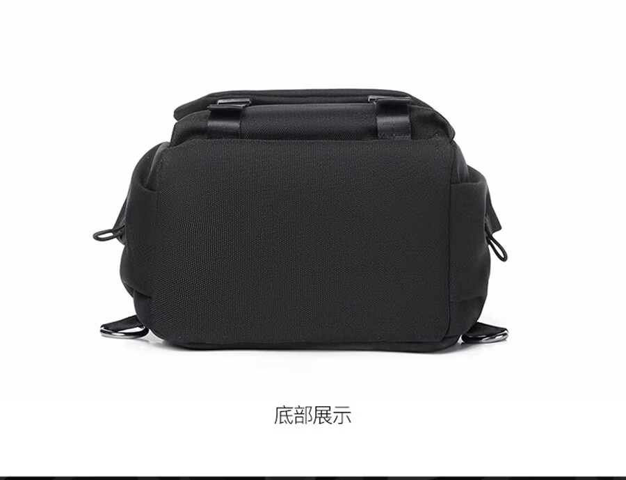 361° Men's Large Capacity Chest Bag Crossbody Sports Commuter Casual Cycling Shoulder Bag Black 18