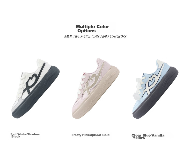 Xtep Wildflower Women's Casual Skate Shoes Summer New Retro German Training Lightweight Sneakers 28