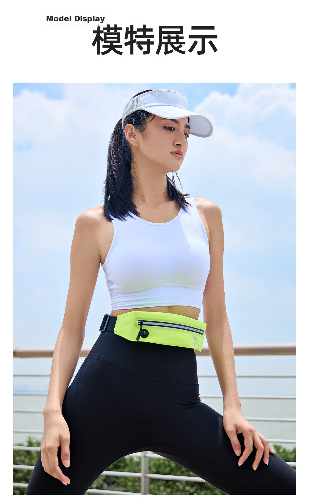 CAMEL Outdoor Multifunctional Sports Waist Bag Large Capacity Portable Chest Bag for Men and Women Running Phone Pouch 173BA9X010A 13