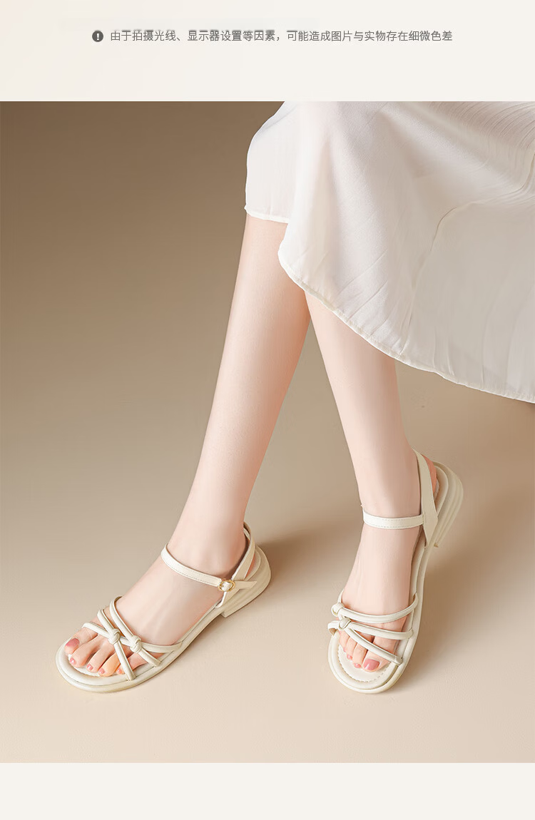 ZHR Women's Flat Sandals 2026 New Summer Non-Slip Casual Shoes AY337 Yellow Size 38 7
