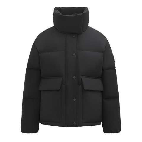Xuezhongfei 2025 Autumn New Women's Short Straight Collar Colorful Down Jacket Warm Versatile Comfortable Coat