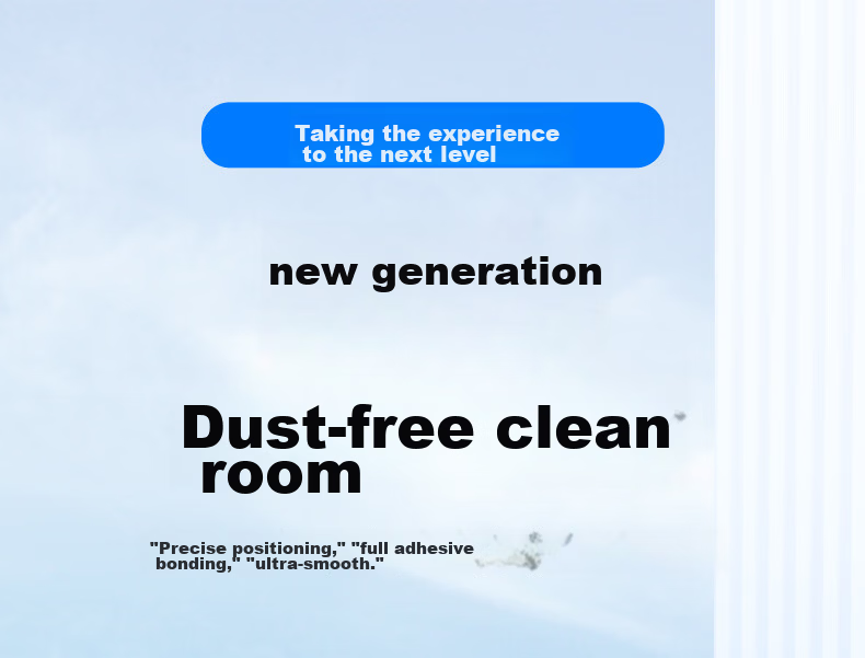 Langling [Top Dust Removal Chamber | 3D Hot-Bent AR Anti-Glare] Full Glue Tempered Glass Screen Protector for Honor 600 Super Edition / 600 Pro / Vitality Edition 1