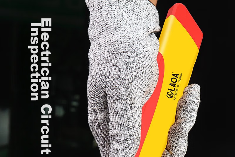 LAOA Insulated Adjustable Wrench Electrician Voltage Resistant Large Opening Wrench 10 Inch LA152140 14