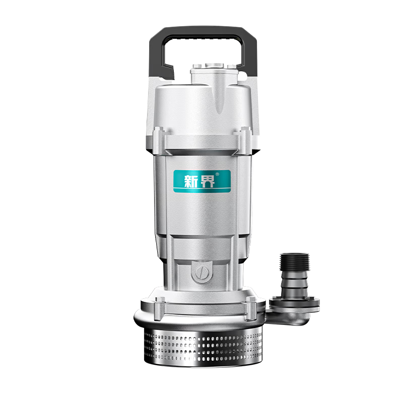 New Territory Full Aluminum Body Submersible Pump 220V High Efficiency Energy Saving High Flow High Lift Household Water Pump Irrigation Pump