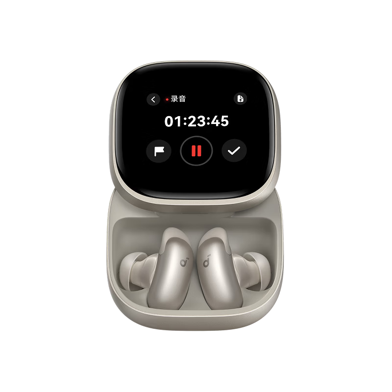ANKER Anker Noise Cancelling Earphones ProMax Noise Cancelling Clear Call AI Large Screen Translation Wireless Bluetooth Earphones Bluetooth 2026 Latest Guinness Certified Black