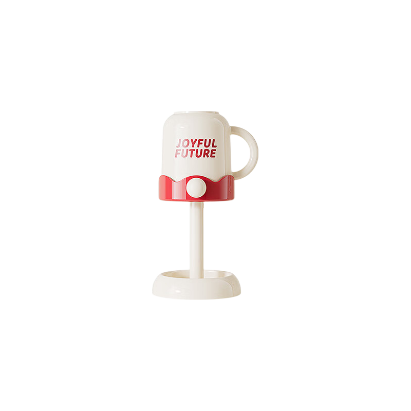 Baoshi Mouthwash Cup Toothbrush Holder Student Dormitory Brushing Cup Set Children's Tooth Jar Wash Cup Storage Rack Dental Tools Red