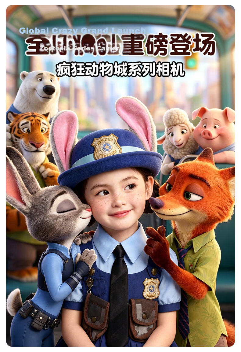 Disney Children's Camera, High-Definition Photo And Video Instant Camera, CCD Digital Camera, Toy for Boys And Girls, Birthday Gift 2