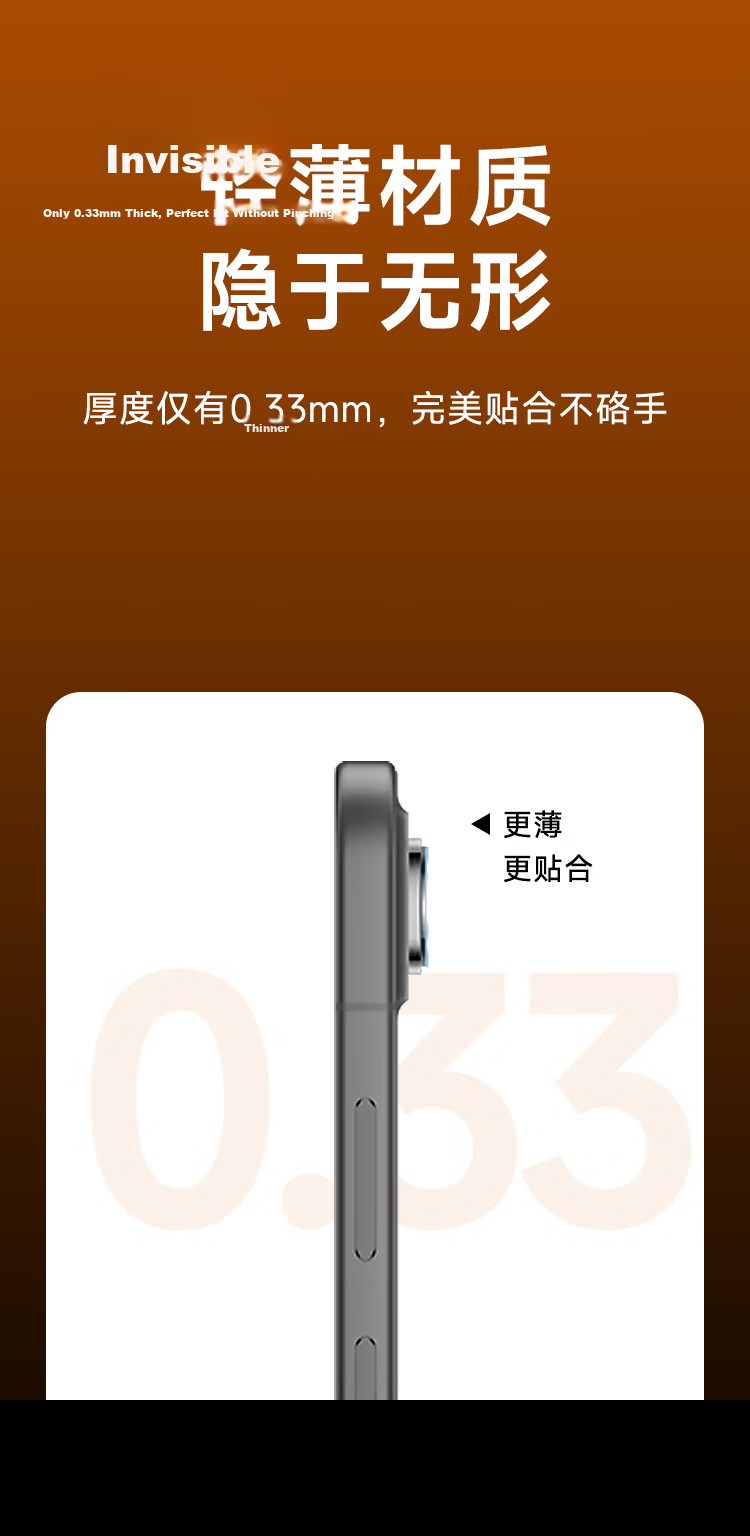 Coollefone Pure Transparent No Ring Ultra Value Two Sets Honor 600Pro Lens Protector Film Honor Phone Camera Lens Protective Film AR Anti-Reflective Ultra-Thin HD Drop-Resistant Scratch-Resistant 10