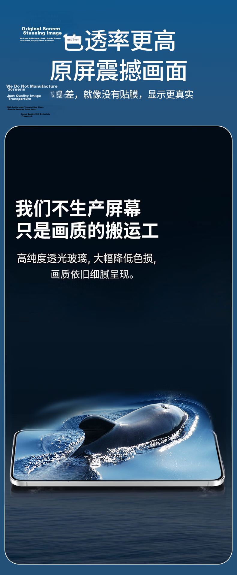 Smorss Ultrasonic Quick Release Honor WIN RT Screen Protector Ultra-Thin Full-Screen HD Anti-Fingerprint Anti-Drop Film 7