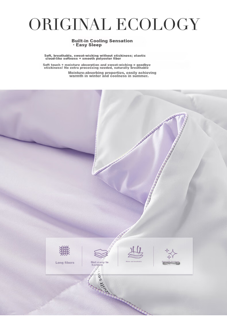 KINTHERI Purple Qi Donglai Air Conditioning Quilt JB-1525 200×230cm 4