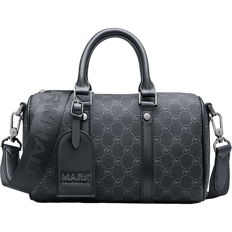 Mark Fairwhale Men's Shoulder Crossbody Bag Large Capacity Handheld Commuter Business Gym Travel Simple Printed Backpack