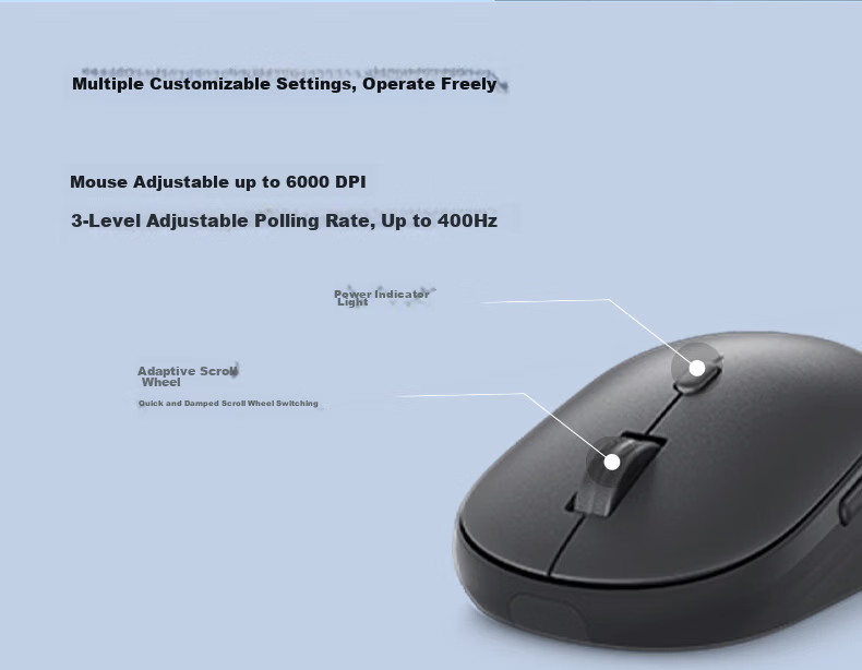 DELL Wireless Keyboard and Mouse Set Bluetooth Mouse High-End Business Office Full-Size Keyboard Peripheral Laptop Desktop MacOS External Silent Slim Keyboard KM726 4
