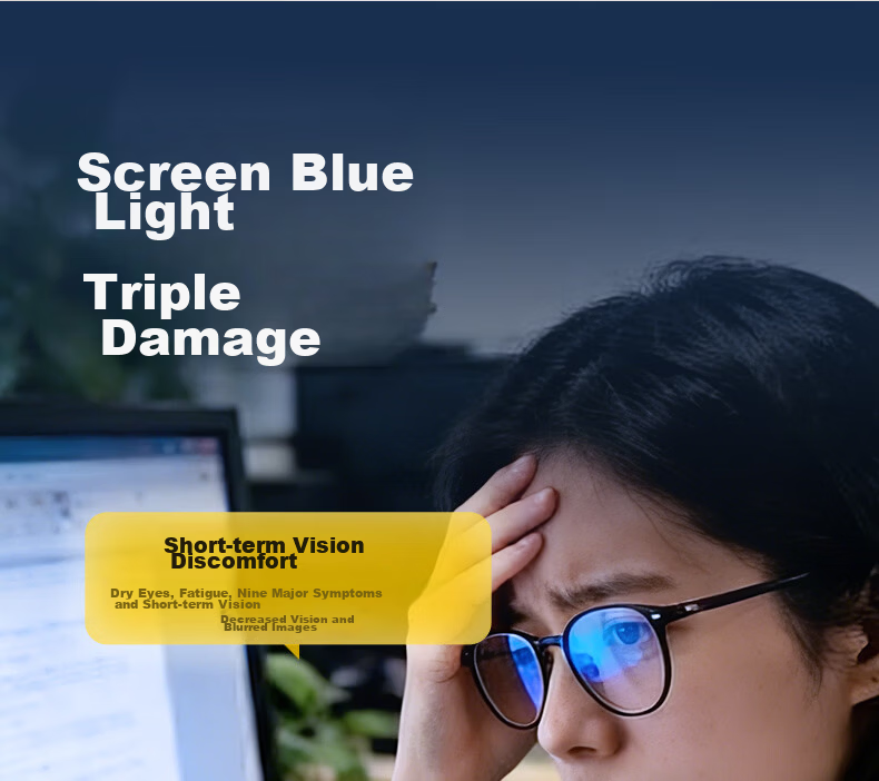 Pulais German Imported Blue Light Blocking Glasses Professional Femtosecond Surgery 99% Blue Light Blocking Protective Glasses for Mobile Phone and Computer 13