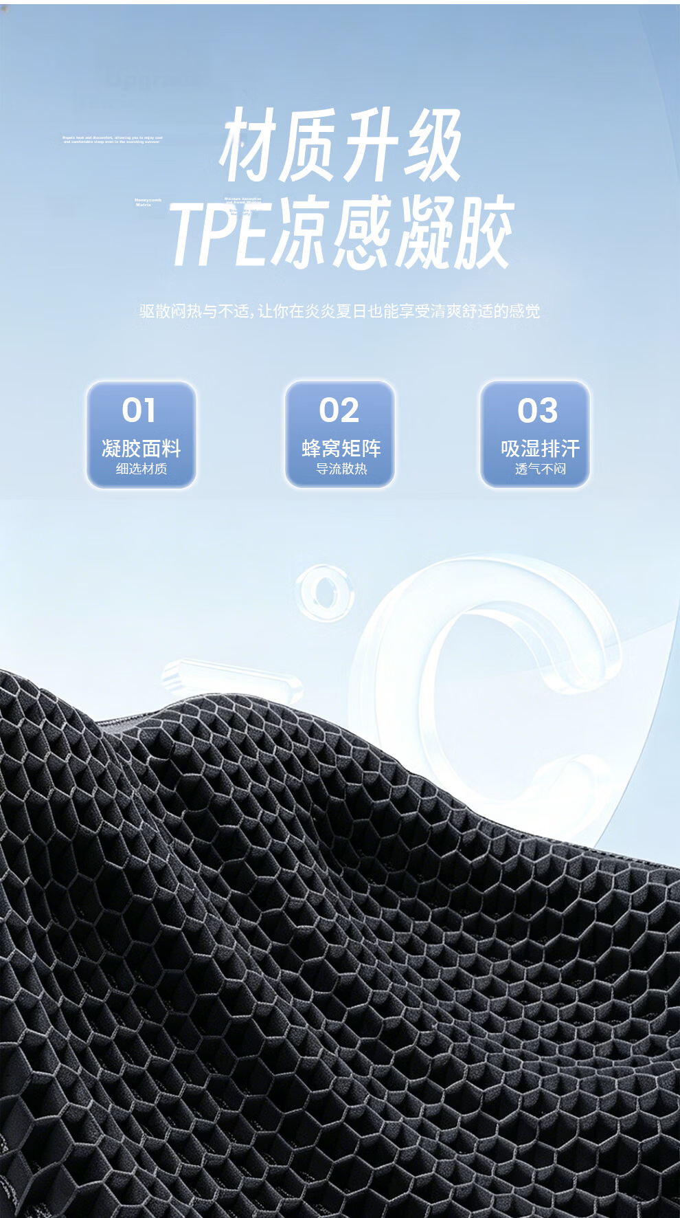 GREAT LIFE Car Lumbar Support Breathable Summer Waist Cushion Seat Backrest for Driver 3