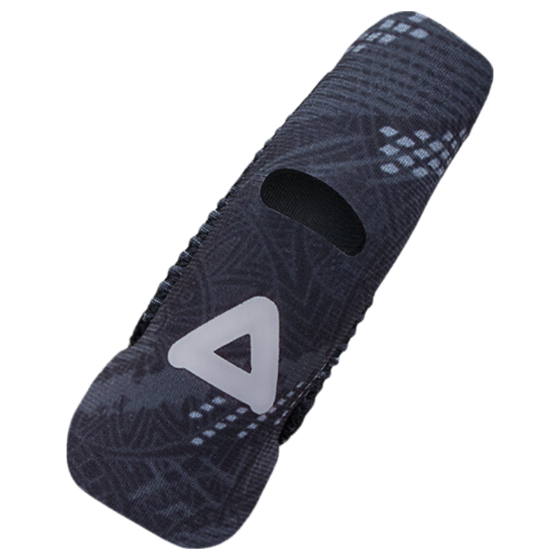 AQ Finger Immobilization Protective Sleeve, Sports Finger Guard, Basketball And Volleyball Protective Gear, Black Totem Straight Tube Style B30913S/M