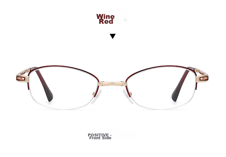 Pulais Women's Elegant Anti-Aging Blue Light Blocking Reading Glasses Japanese Imported High-Definition Comfortable Foldable Presbyopia Glasses Genuine 26