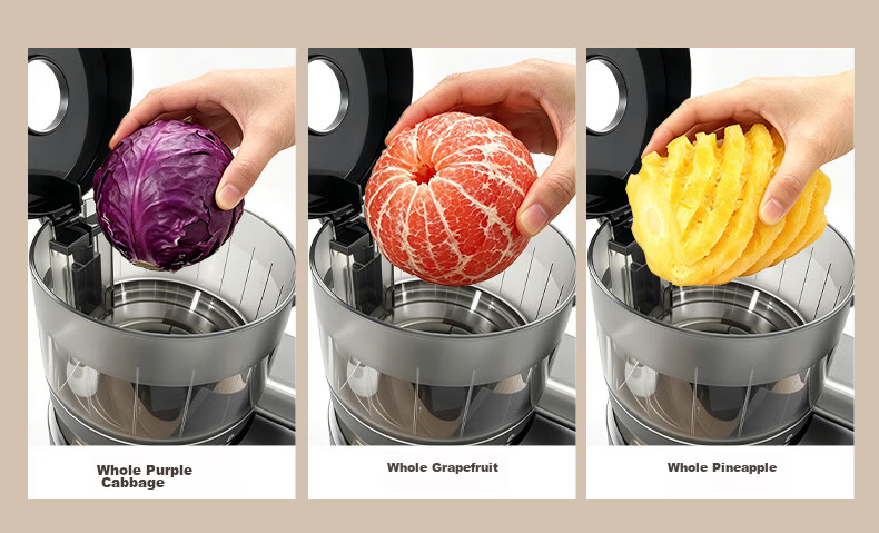 Dreame H1 Juicer 158mm Extra-Large Diameter Whole Fruit No-Cut Juice Extractor Pulp Separator Multi-Function Household Food Processor 10