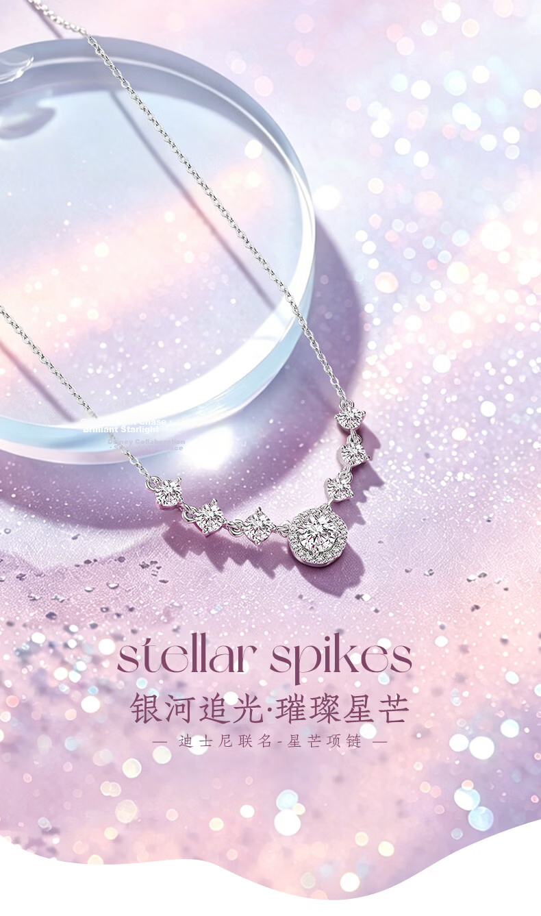 Disney 2026 New Necklace for Women Luxury High-End Feel Gift for Mom Mother Wife Best Friend Birthday 1