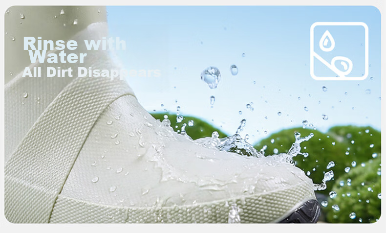 Kocotree KK Tree Kids Rain Boots Non-Slip Lightweight Boys Girls Long Rain Boots Toddler Waterproof School Shoes 26