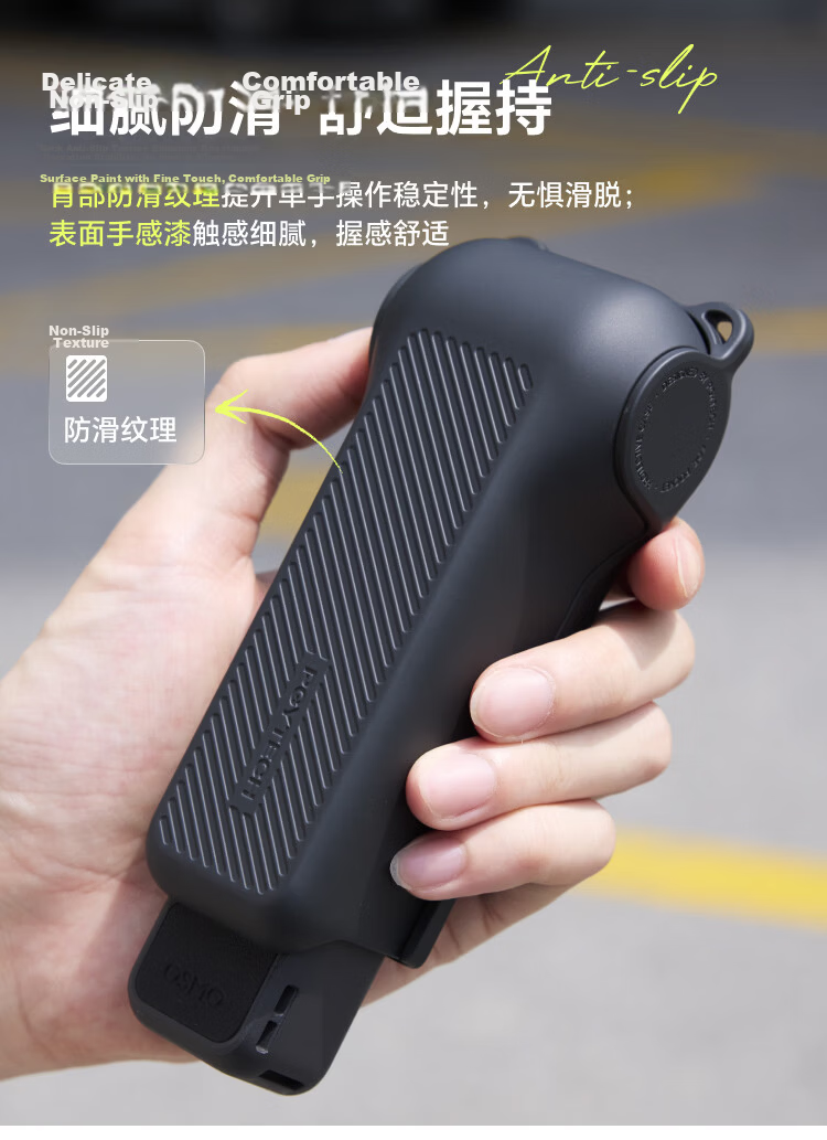 PGYTECH DJI Pocket 4 Protective Case with Filter Storage Bag Screen Dandelion Pocket 3 Protective Case Shockproof Scratch-resistant Portable Storage Accessories Protective Cover Classic Black 7