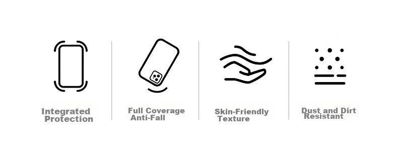 XP Huawei Nova 16 Pro Case Full Coverage Lens Protection Nova 16 Ultra Shockproof Cooling Silicone Case with Lanyard - Antique White 2