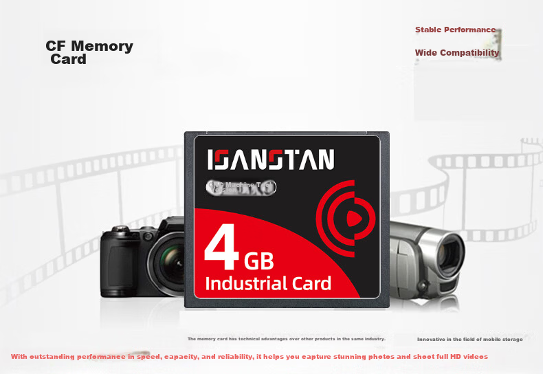 ISANSTAN Industrial CF Card 2G CNC Machine Fanuc CF Storage Card Mitsubishi M70 Siemens Frank FANUC System Machining Center CNC Advertising Machine Storage Card 4