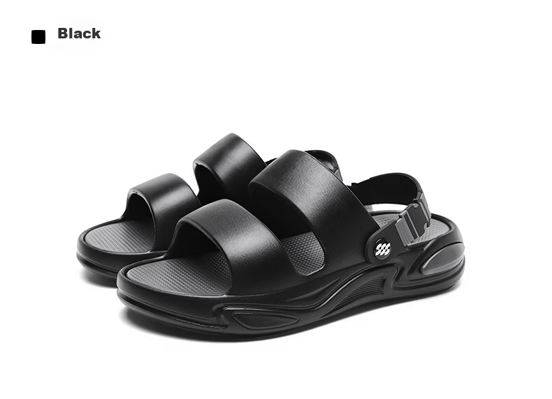 HLA Men's Summer Fashion Outdoor Dual-Wear Sandals HAALXM2FBK050 Gray Size 41 20