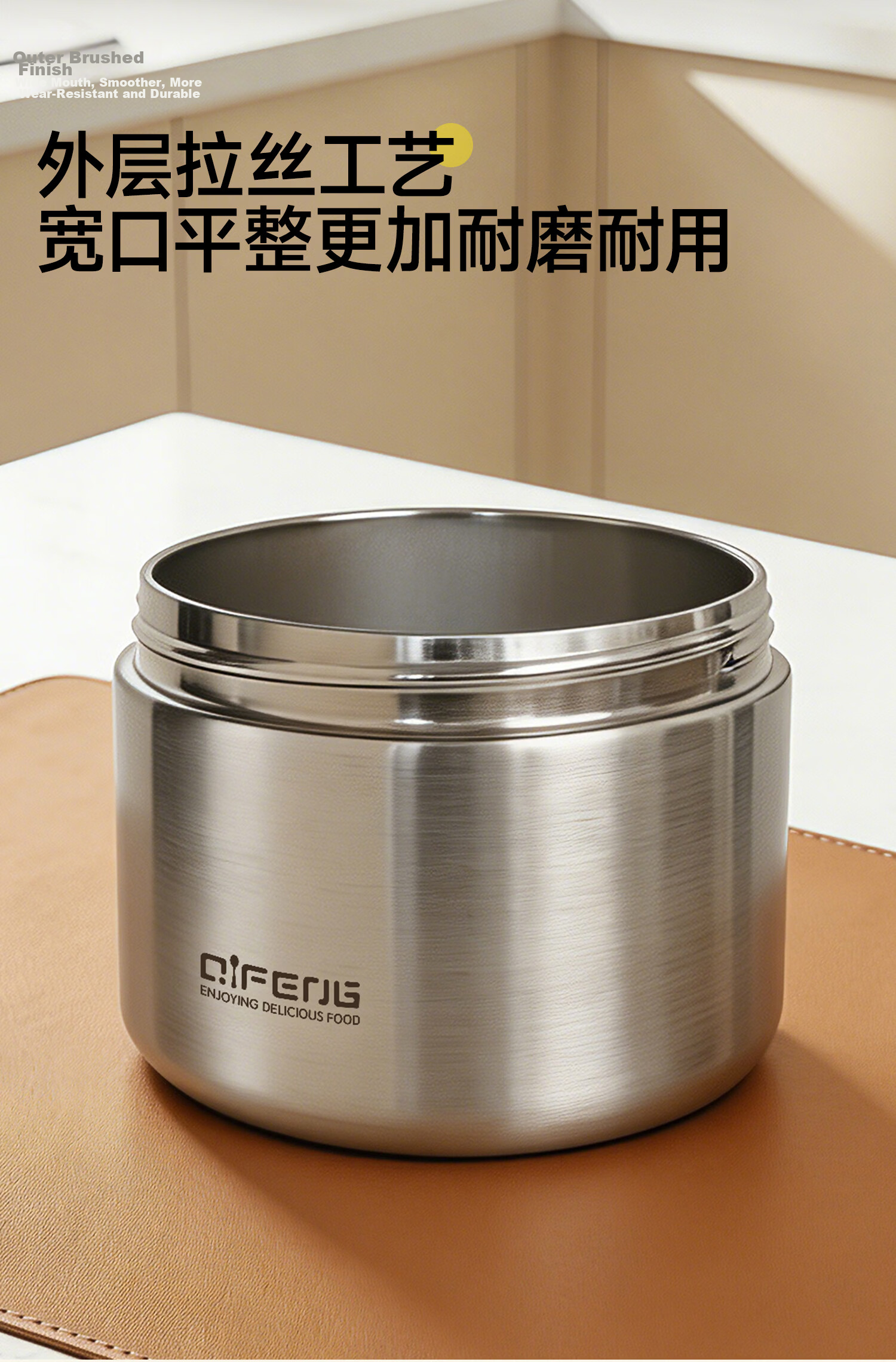 QF 316L Stainless Steel Insulated Lunch Box for Office Workers and Students, 24-Hour Long-Lasting Portable Food Container Bento Box 14