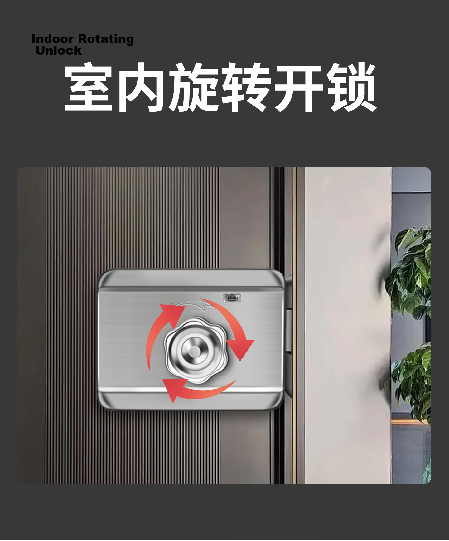 CHIGO Smart Bull Head Lock Old-Style Anti-Theft Door Stainless Steel Rural Courtyard Iron Gate Fingerprint Password Lock Outdoor Waterproof 20