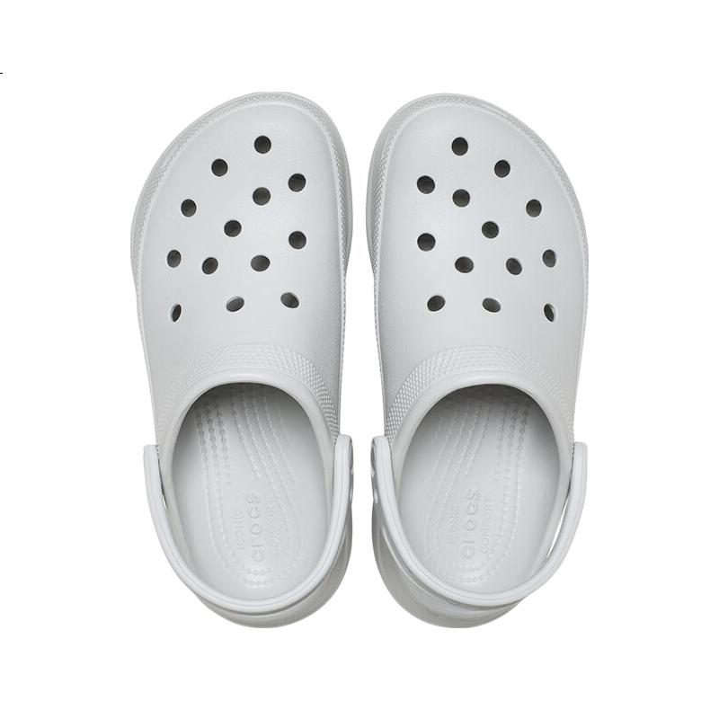 CROCS Women's Little Whale Clog Shoes | 206302 Atmospheric Gray - 1FT Size 36/37 (230mm)