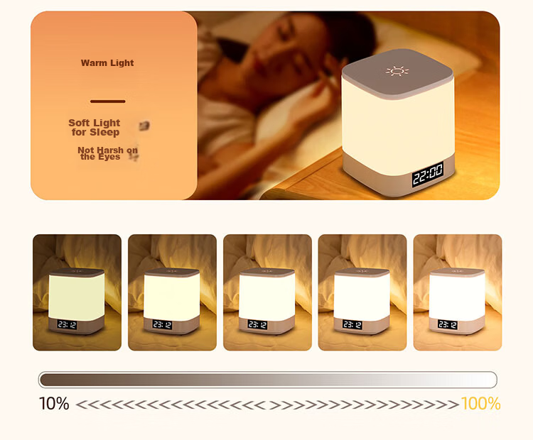 Heart LocK Rechargeable Night Light Baby Feeding Night Lamp Bedroom Bedside Atmosphere Light Remote Control Sleep Companion Long Battery Life Tap Light [Clearance Sale] 17