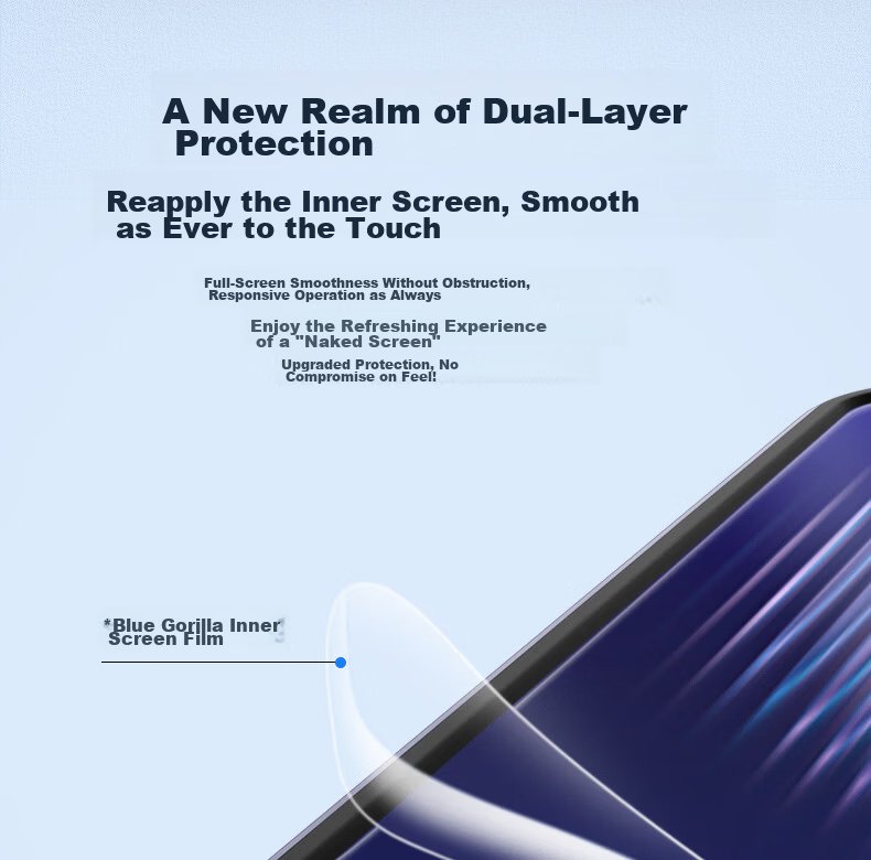 Mr. Blue Gorilla Huawei PuraXmax Matte Anti-Fingerprint HD Scratch-Resistant Durable Inner Screen Protector Film 4