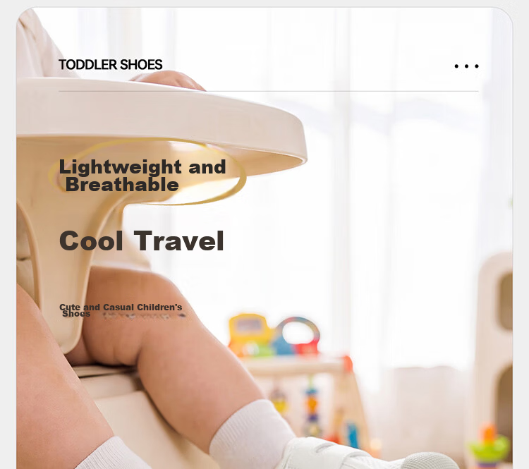 YEEHOO Kids Summer Breathable Mesh Toddler Girls Casual Shoes Soft Sole Non-Slip Stable Boys Sneakers with Mesh Holes 4
