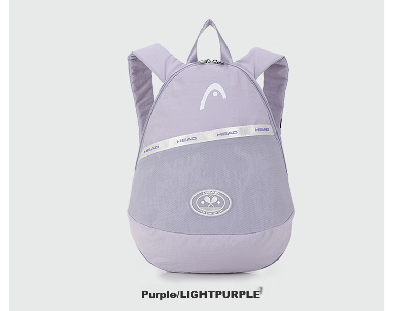 HEAD Casual Sports Bag Lightweight Versatile Tennis Bag Wimbledon Badminton Large Capacity Backpack Pickleball Racket Bag 16