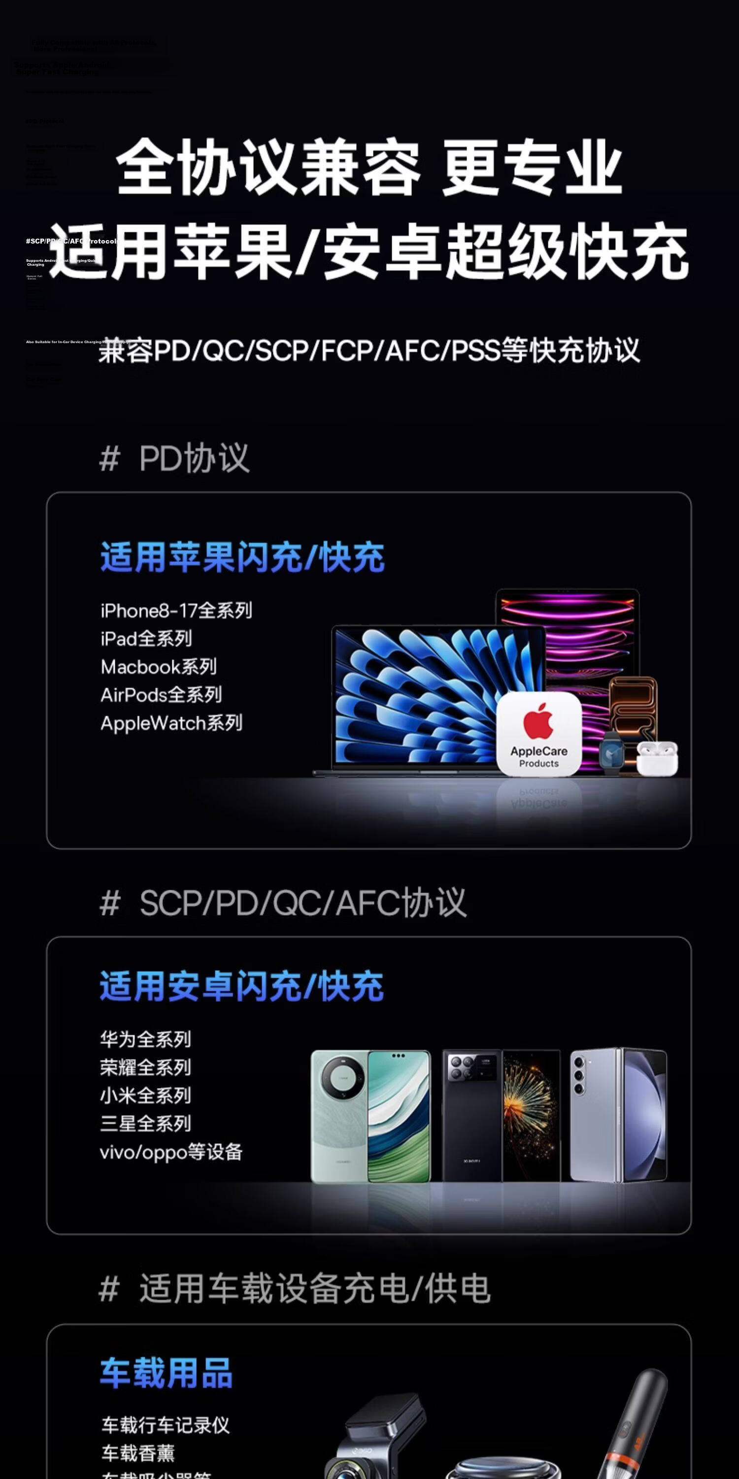 Baseus Car Charger Super Fast Charging 2026 New Dual-Port Cigarette Lighter Adapter Car Power Socket 11