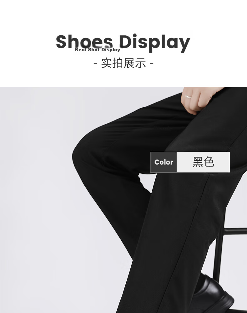 Warrior Official Men's Leather Shoes 2026 Summer New Breathable Formal Business Work Shoes Black Size 44 14