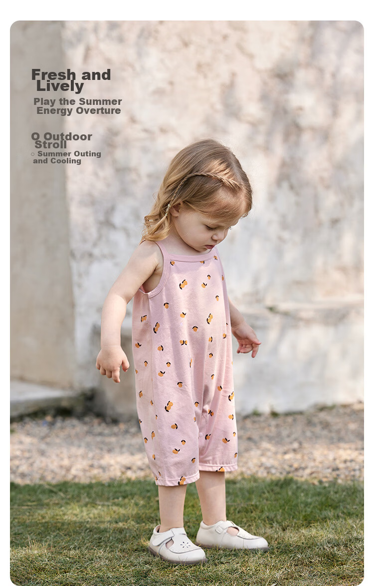 Babylove Baby Summer Thin Cotton Sleeveless Romper Girls Cool Summer Outfit Ningjing Summer 6