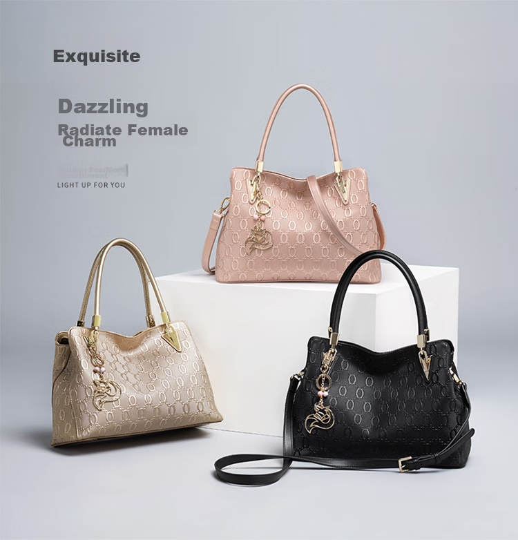 FOXER Leather Women's Handbag, Large Capacity Shoulder Crossbody Tote Bag with Gift Box, Mother's Day Gift for May 20th 4